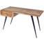 Anuri Natural Wood & Metal Desk