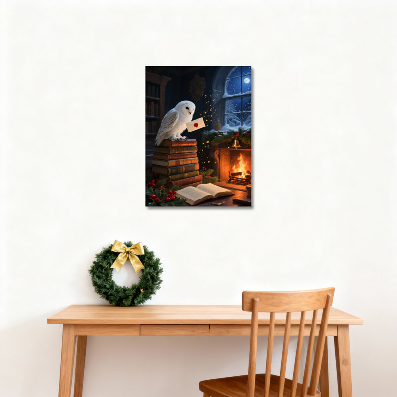 Art mural sur toile, lecture de livres sur toile, H 18 po x l 12 po