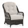 Chaise avec accoudoirs en rotin Everglade