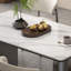 Ensemble de table rectangulaire simple de luxe à lumière familiale-110665350