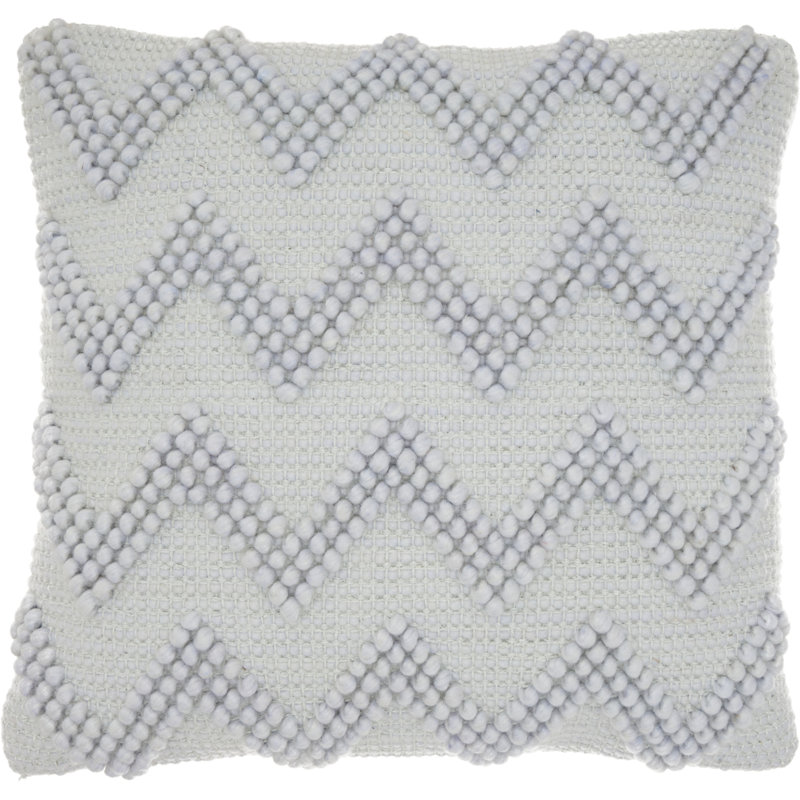  Housse et insert de coussin carré, Ciel, H 20 po x l 20 po x P 6 po, Carrée