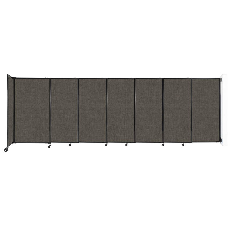 Cloison coulissante 5 pi, H 48 po x l 135 po x P 33 po, Moka