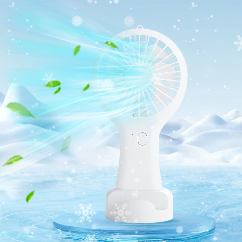 Ventilateur à main kbndieu, White