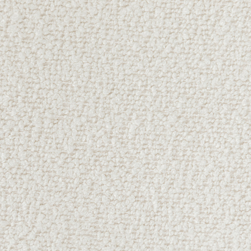 Overstreet 23" Wide Boucle Upholstered Ottoman, Beige Boucle