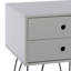 Kiefer 2 Drawer Bedside Table-297378164