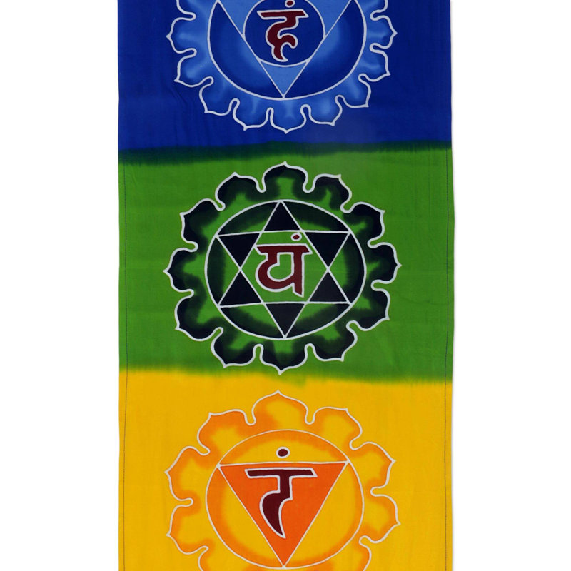 Hand Woven Rayon Tapestry