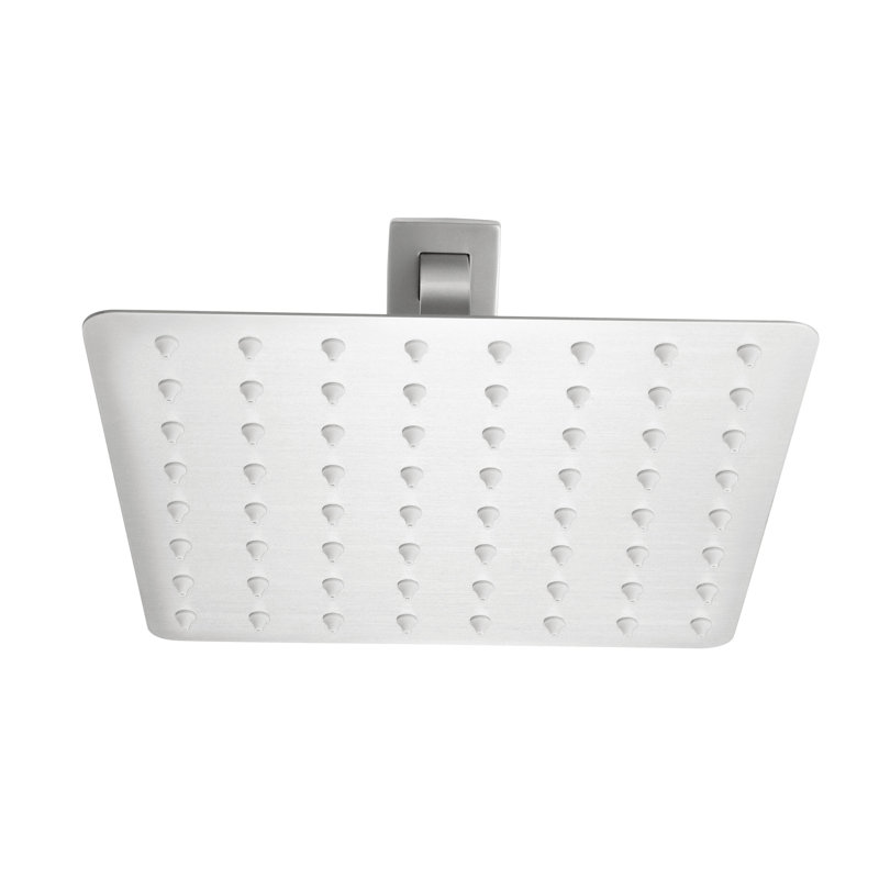 High Waterfall Shower Head - 304 Stainless Steel Ultra-Thin With Self Nozzles, Full Body Enclosure, Effortless Installation Procedure, Superb Showering Experience Rain Concealment, Hassle- Setup,