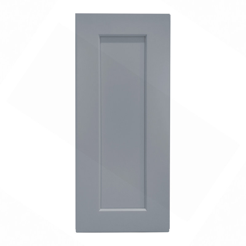 Armoire murale 1 porte et 2 tablettes en bois massif pour rangement dans la cuisine, salle de bain, buanderie, tablettes réglables prêtes à assembler (l 21 po x P 12 po x H 36 po)