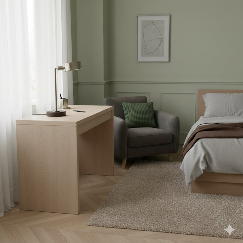 Lampe de table simple contemporaine 1pc