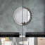 Huldar Glass Flat Wall Mirror