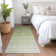 Premium Machine Washable Prisco Green Rug