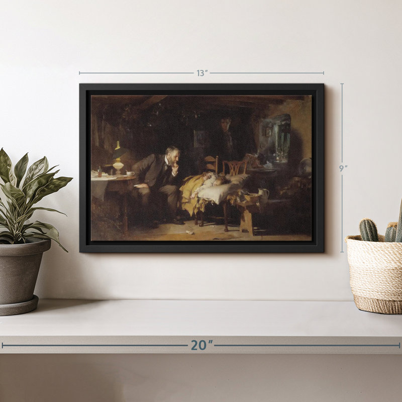 «The Doctor Canvas Print», H 9 po x l 13 po