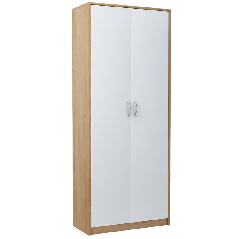 Bookcase Simple R5 Sonoma Eiche, Sonoma/White