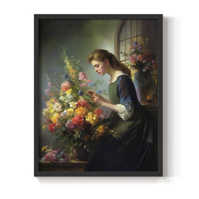 Reproduction encadrée WOMEN Series CDxxxv - bois massif