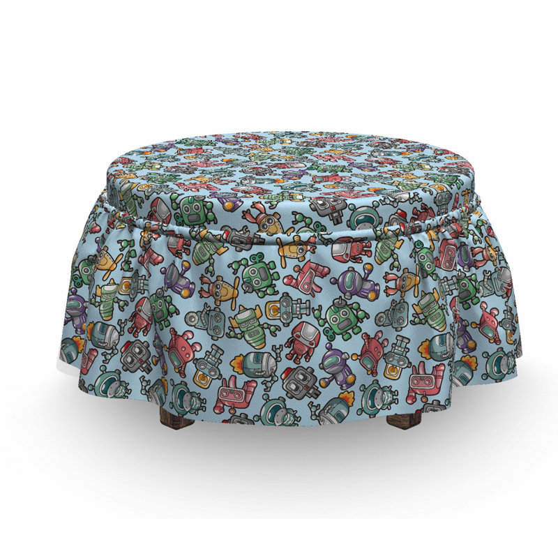 Housse pour repose-pieds dessiné playthings