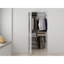 36 po X 80 po Porte pliante double en verre givré blanc MDF avec ensemble de quincaillerie et poignée de porte-130904449-130904451