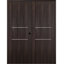 Porte double standard préfinie en bois manufacturé Avon 01 2H-92568252-92568256-92568259