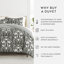  Secret Garden Pattern Reversible Duvet Cover Set-898035423