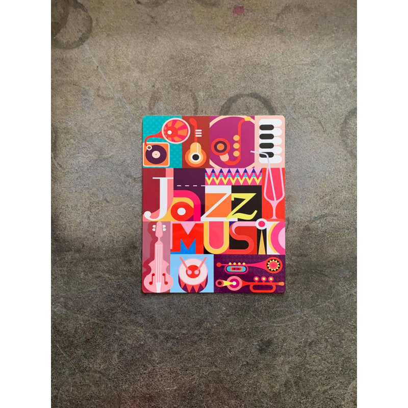 Entertainment Wall Decor on Metal, 25cm H x 20cm W