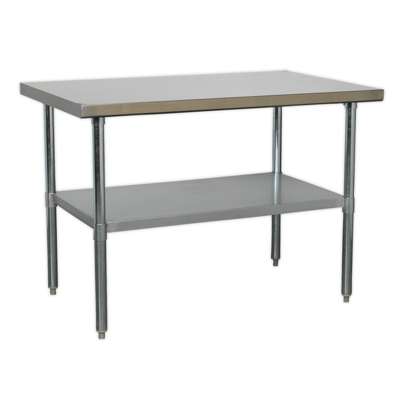 Temperley Metal Potting Bench, 89cm H x 122cm W x 76cm D