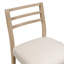 Tabouret de comptoir avec dossier échelle (ensemble de 2)-38896533