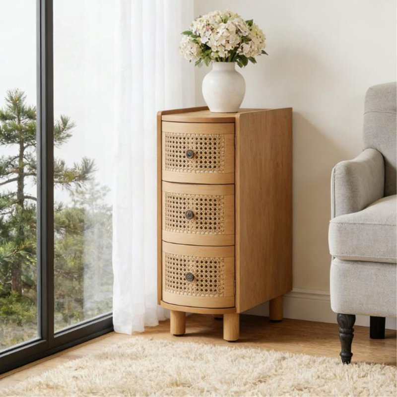 Table de chevet en bois, table de bout, table d'appoint