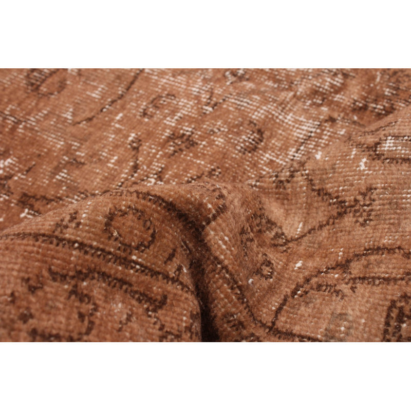 Tapis brun à transition de couleur 3 pi 8 po x 6 pi 8 po