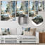 «Bathroom Tranquil Reflections IV» - Art mural en métal pour salle de bain-687961363