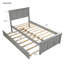 Platform Bed With Trundle-1446810756