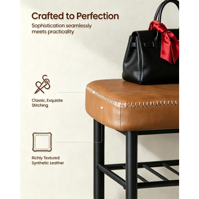 8 Pair Shoe Storage Bench