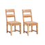 Chaliyah 18'' H Linen Upholstered Side Chair