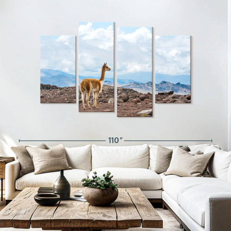 Brampt Vicuna, 54" H x 84" W