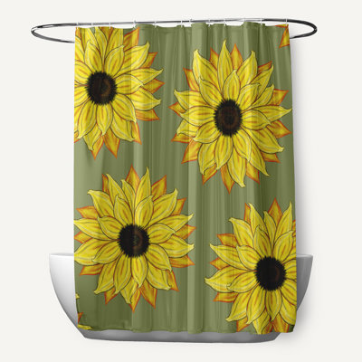 Vieux Floral Shower Curtain