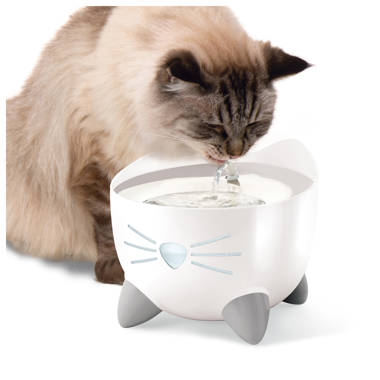 PATPET 4L Smart Timed Automatic Cat Feeders of 6 Meals with Voice Recorder and Support Dual Power PATPET