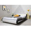 Arine Upholstered Velvet Sleigh Bed with Mattress-338064441-338064442-347385675