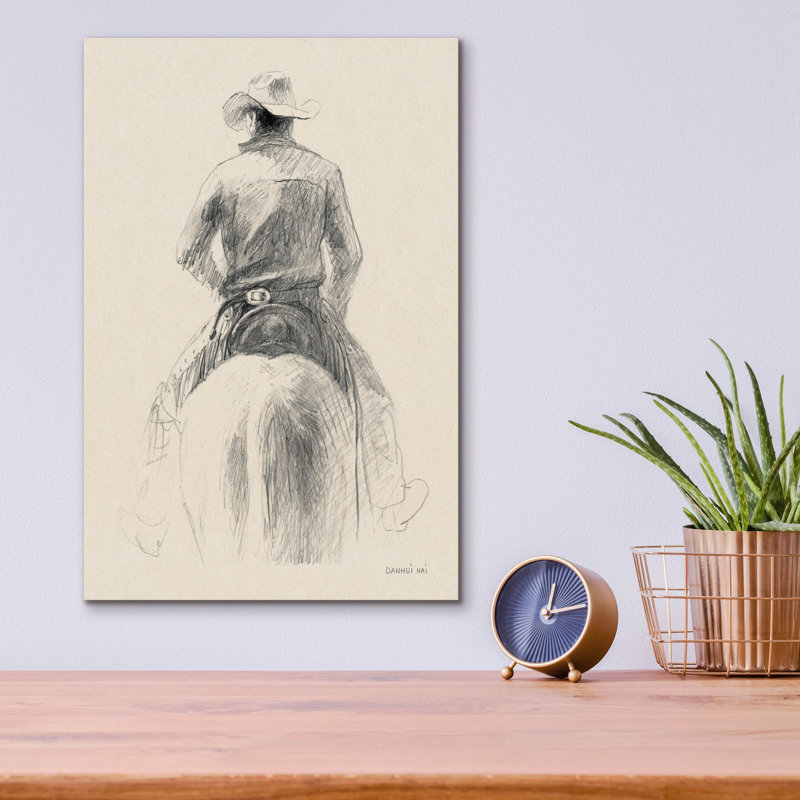 «Home On The Range 2» par Danhui Nai, art mural en verre acrylique, H 16 po x l 12 po x P 0,13 po