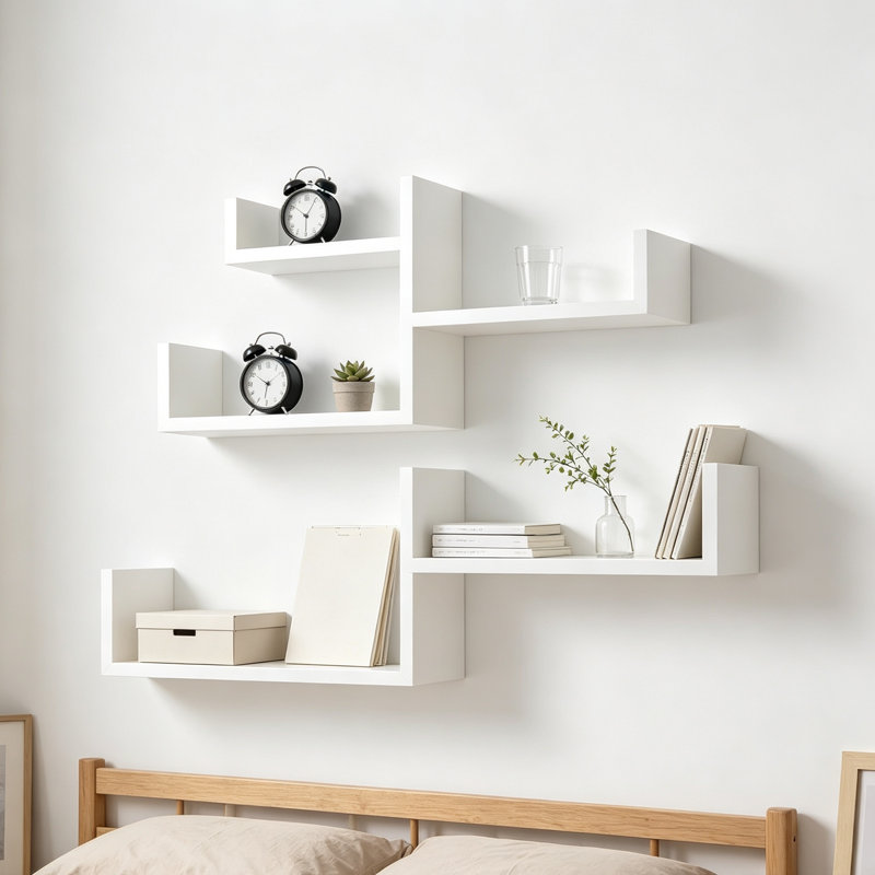 Solid Wood Floating Shelf