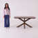 Nedyo Solid Wood Base Dining Table