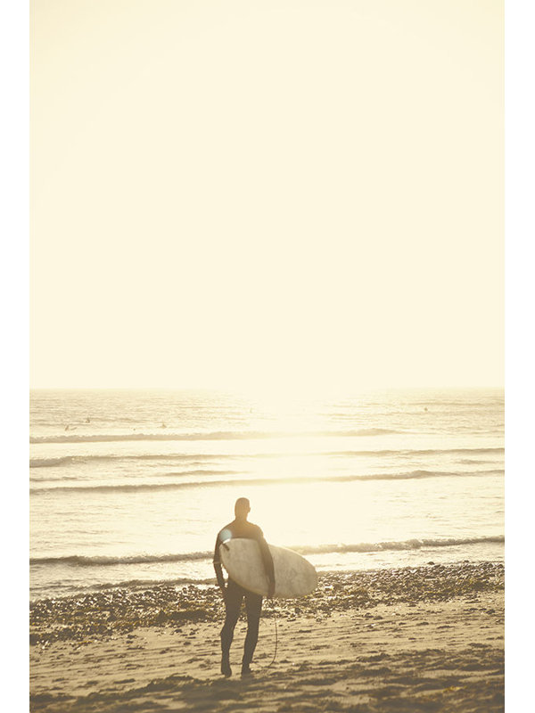 «Surfista III» par Karyn Millet - photographie sur toile, H 37,75 po x l 25,75 po x P 1,5 po, Image au gel brossé