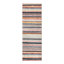 Tapis rayé bleu / orange / gris Prentice-42734233