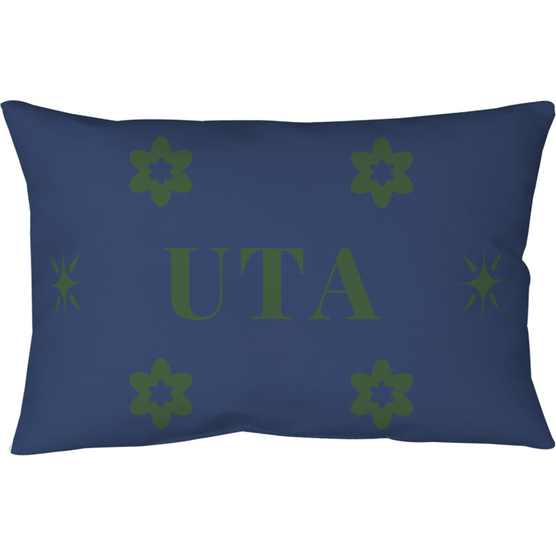 Oreiller pour le corps en microfibre de basketball Utah 20 po x 54 po, Bleu, vert, vert, Utah
