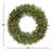 Norwood Fir Wreath with Lights-207614358-207614356