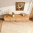 70inch Modern TV Stand with Rattan Doors for TVs up to 80"