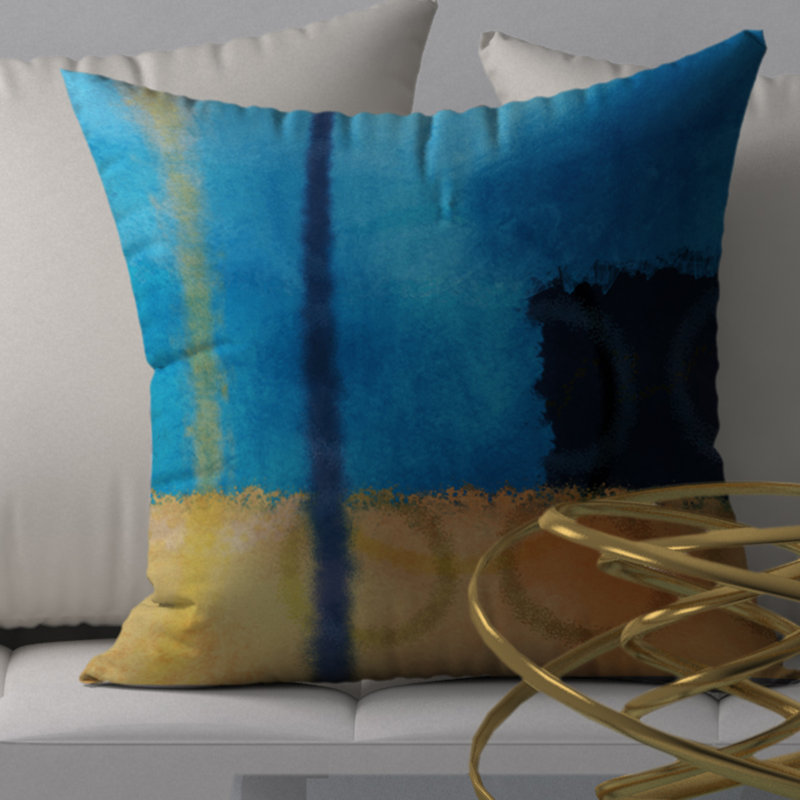 Housse de coussin décorative carrée essence ultra, 20 po x 20 po