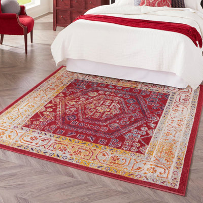 Tapis Trajan Aurelia magenta