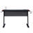 Dragi Gaming Table with USB Port in Black and Red