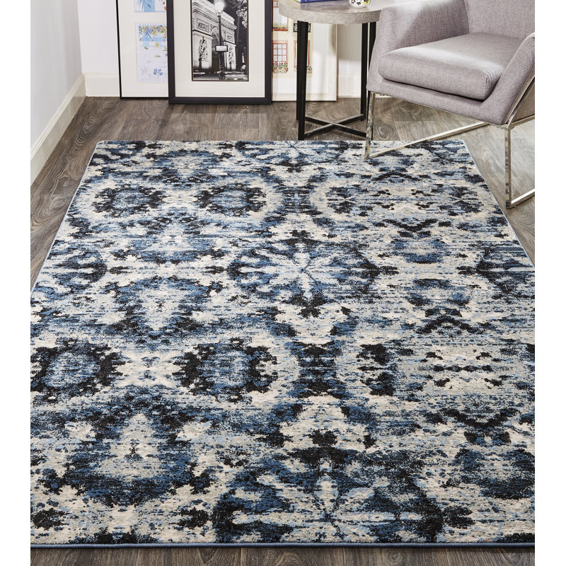 Lorentz Ikat Indoor Rug, Rectangle 10' x 13'2"