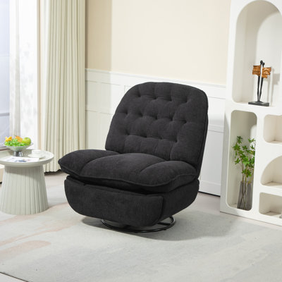 Fauteuil inclinable moderne capitonné