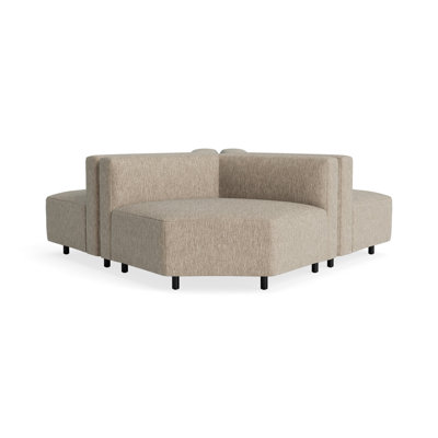 9 Yard Wide Corner Cluster- Sunbrella Dune