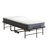 31''W Folding Rollaway Bed With 5'' Mattress, Dustproof Bag & Baffle for Guest Room-1464892529